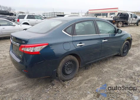2014 Nissan Sentra Fe+ S/Fe+ Sv/S/Sl/Sr/Sv из США, поврежденный, VIN 3N1AB7AP6EY217247